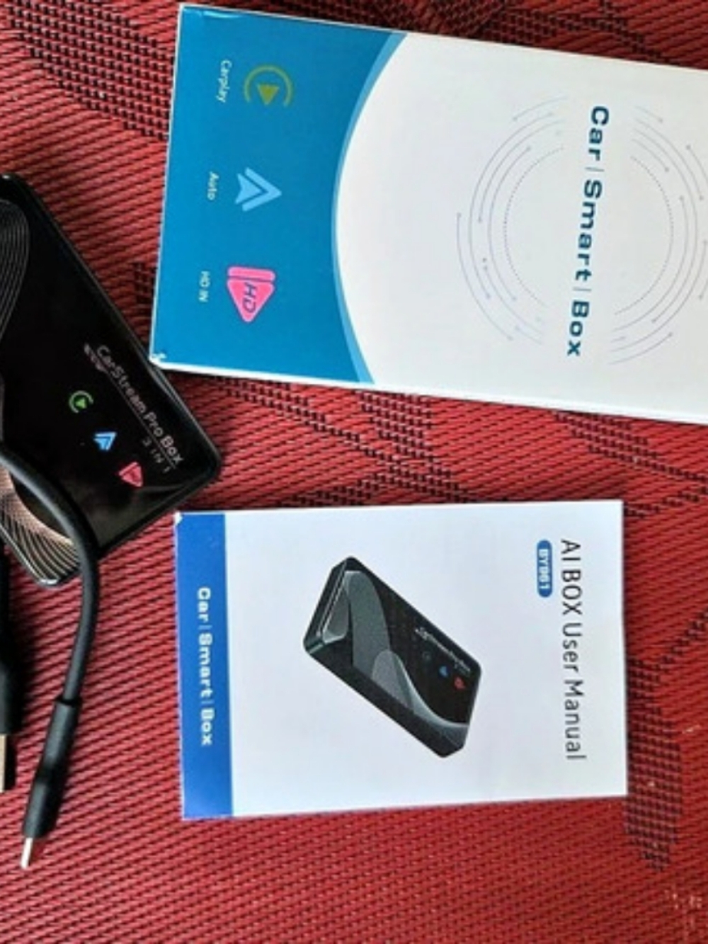 AI BOX BY901 Car Smart Box Black Like New